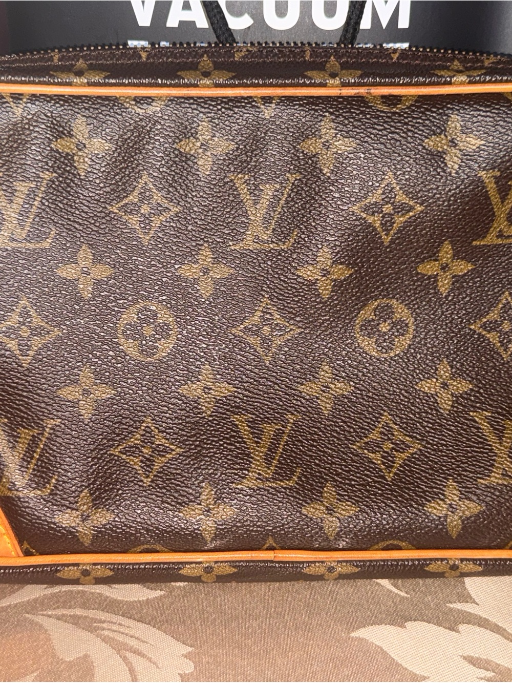 Louis Vuitton Monogram Duffel Bag in Brown and Tan